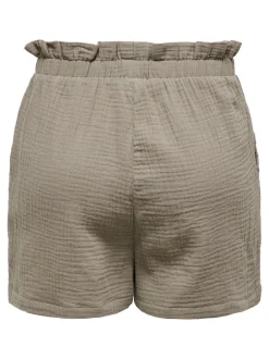 JDYTHEIS Medelhög midja Normal passform Paperbag-shorts
