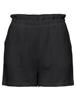 JDYTHEIS Medelhög midja Normal passform Paperbag-shorts