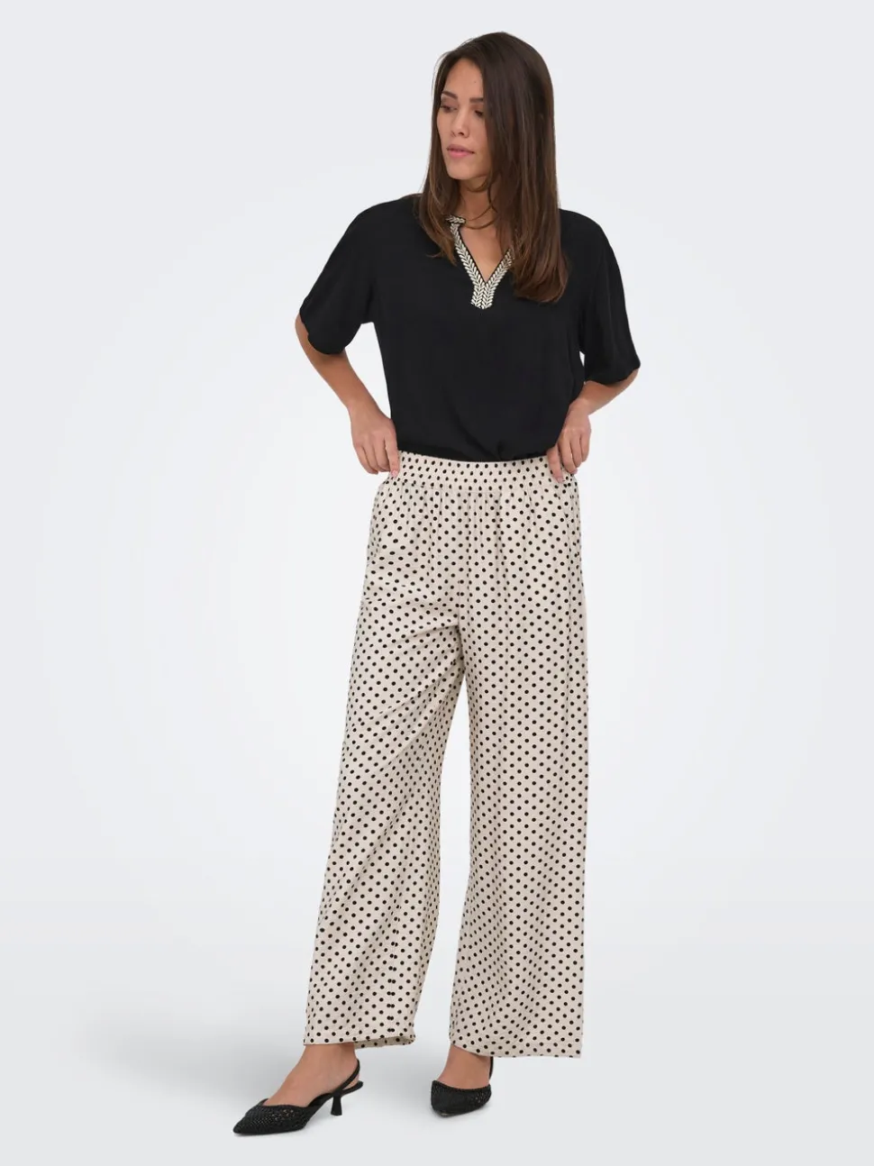 JDYTROYA Slim Straight Fit Byxor