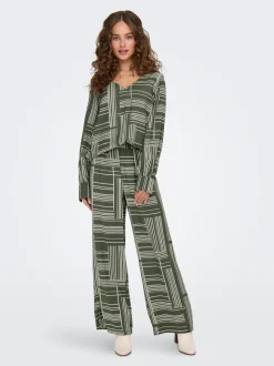JDYTROYA Slim Straight Fit Byxor