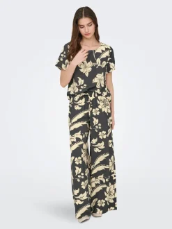 JDYTROYA Slim Straight Fit Palazzobyxor