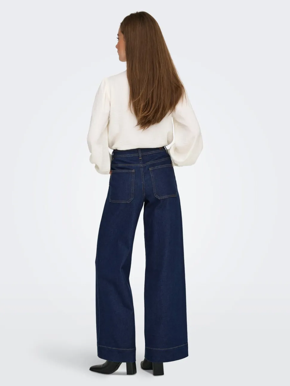 JDYVANNII Hög midja Vida ben Jeans