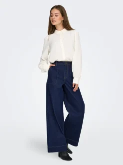 JDYVANNII Hög midja Vida ben Jeans