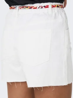 JDYZIGGA Hög midja Lös passform Denimshorts