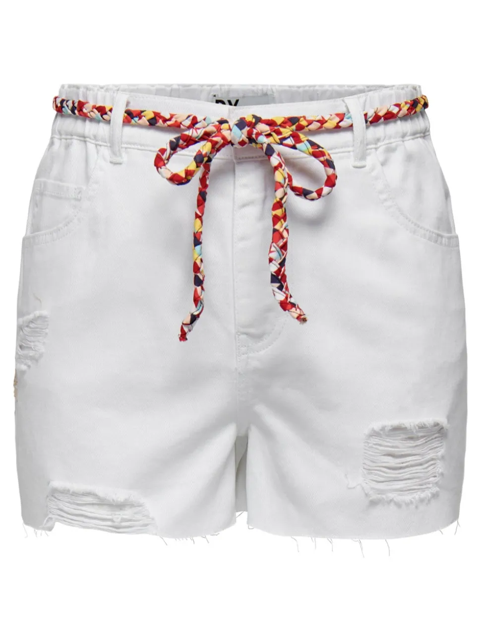 JDYZIGGA Hög midja Lös passform Denimshorts