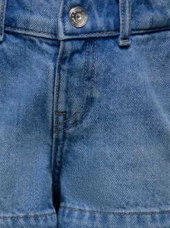 KMGCOMET Medelhög midja Vida ben Denimshorts