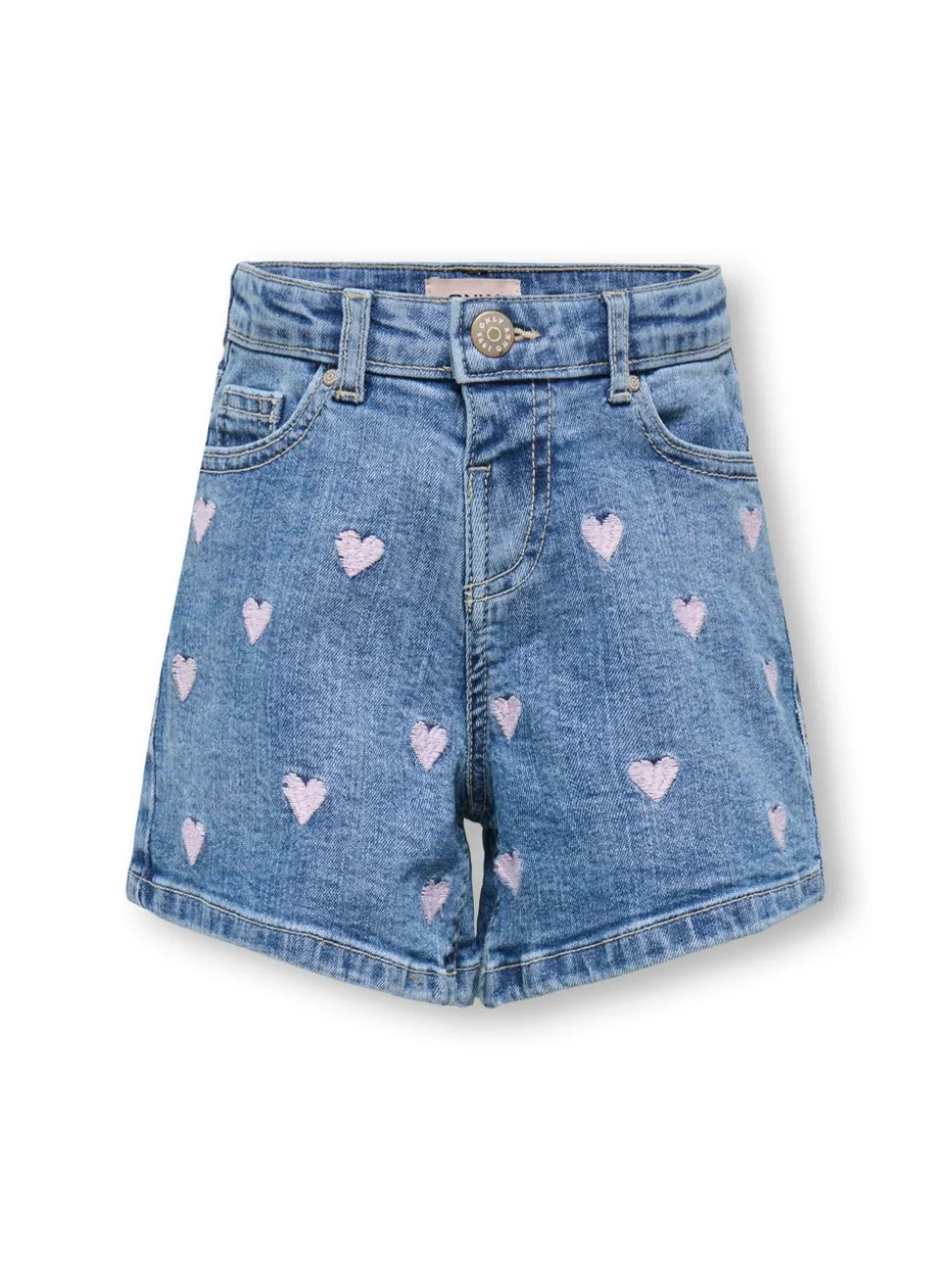 KMGJUICY Medelhög midja Normal passform Denimshorts