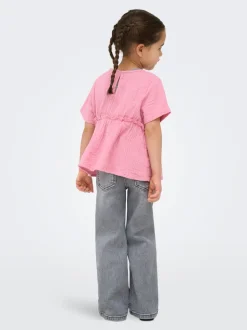 KMGJUICY Medelhög midja Vida ben Jeans