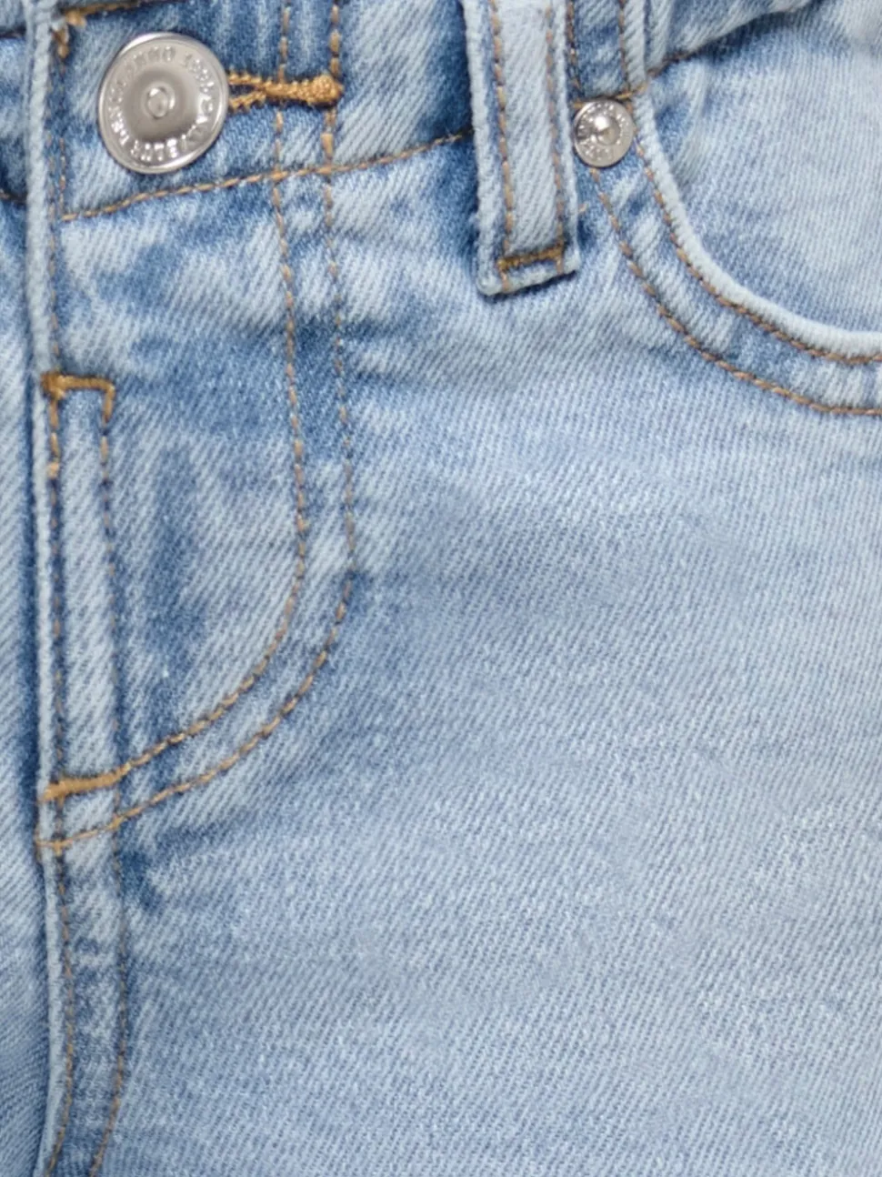 KMGLUNA Medelhög midja Rak passform Jeans