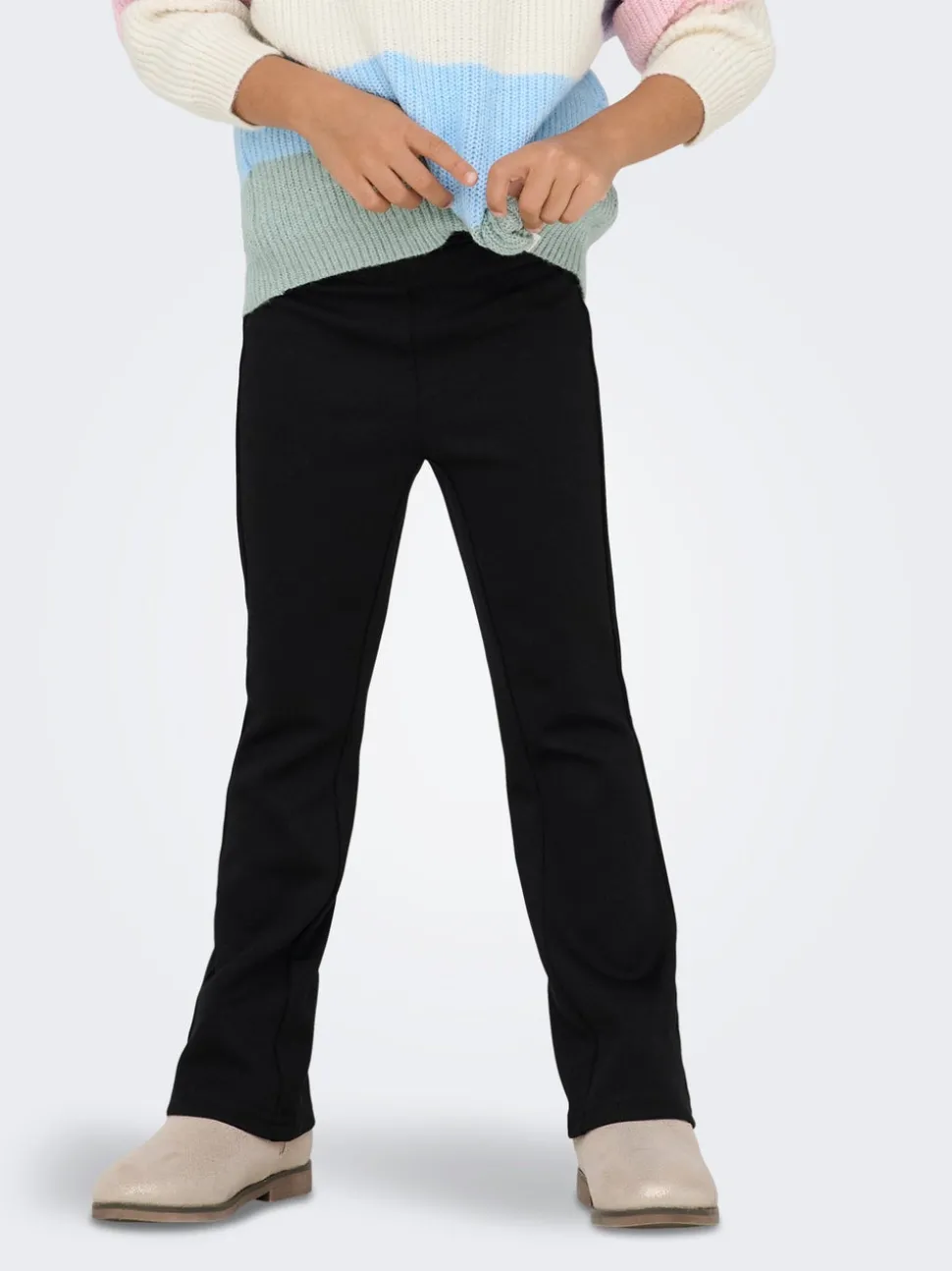 KMGPAIGE jersey Flared fit byxor
