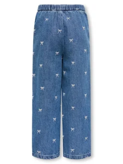 KMGPIERCE Bred passform - Beskuren Ankellängd Jeans
