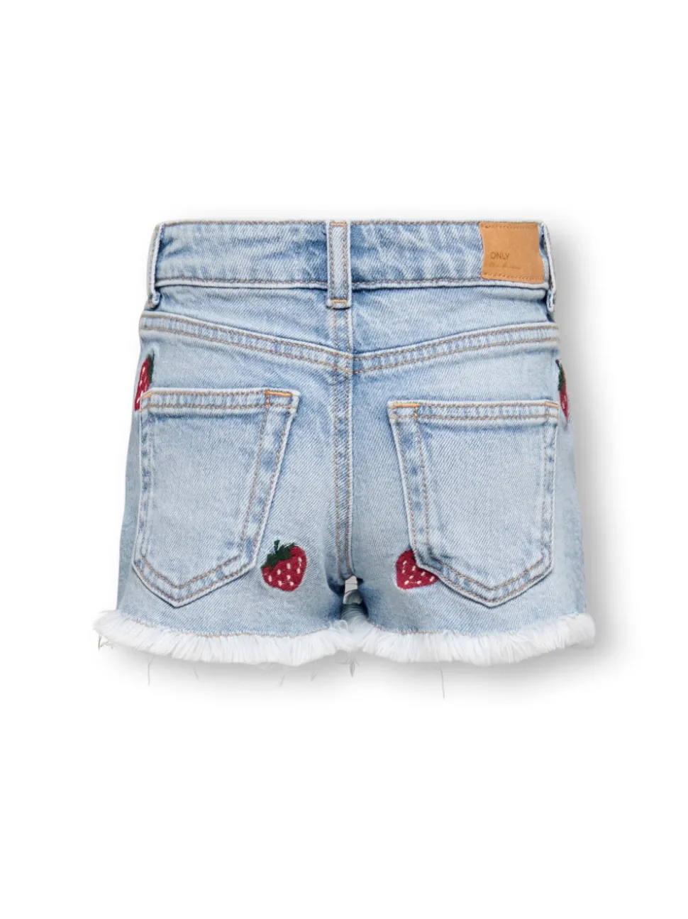 KMGROBYN Medelhög midja Rak passform Denimshorts