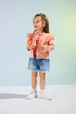KMGROBYN Rak passform Denimshorts