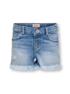 KMGROBYN Rak passform Denimshorts