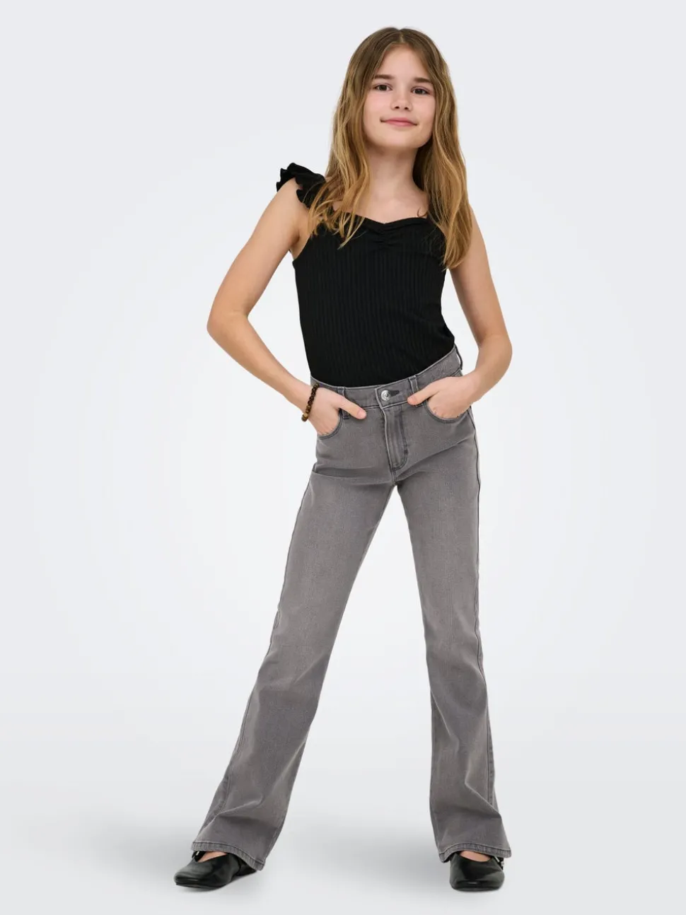 KOGBLAIR Medelhög midja Utsvängd passform Jeans