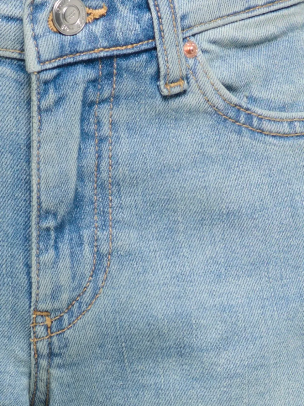 KOGBROOME Hög midja Vida ben Jeans