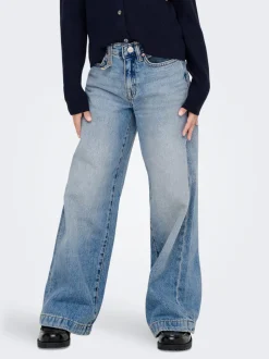 KOGBROOME Hög midja Vida ben Jeans