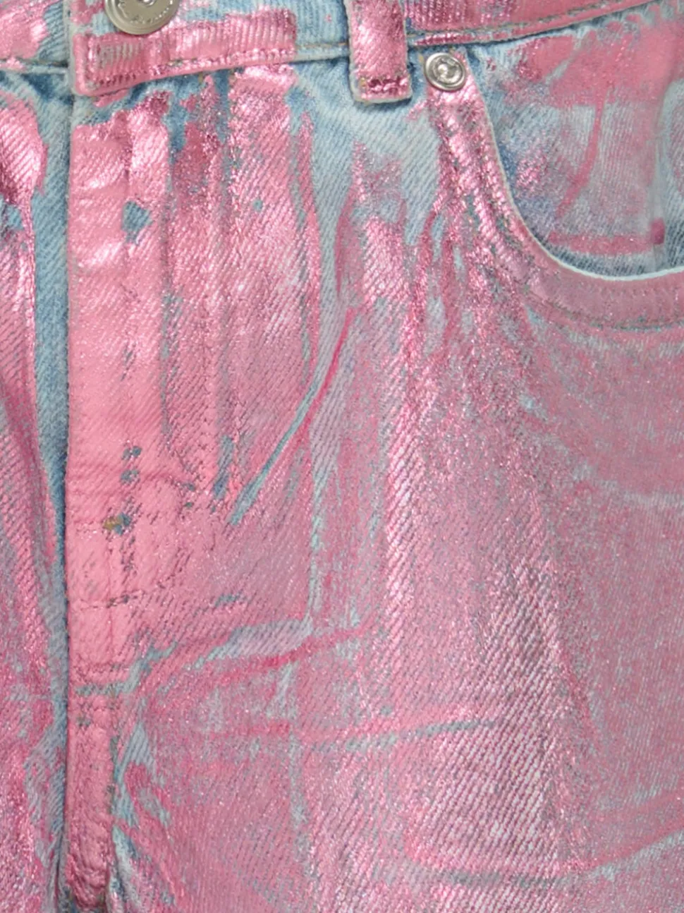KOGCOBAIN Vida ben Ankellängd Jeans