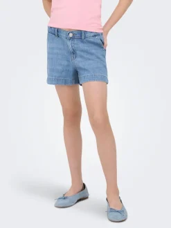 KOGCOMET Medelhög midja Vida ben Denimshorts