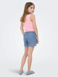KOGCOMET Medelhög midja Vida ben Denimshorts