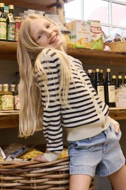 KOGCOMET Medelhög midja Vida ben Denimshorts