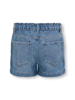 KOGCOMET Medelhög midja Vida ben Denimshorts