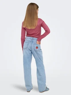 KOGDAD Medelhög midja Rak passform Jeans