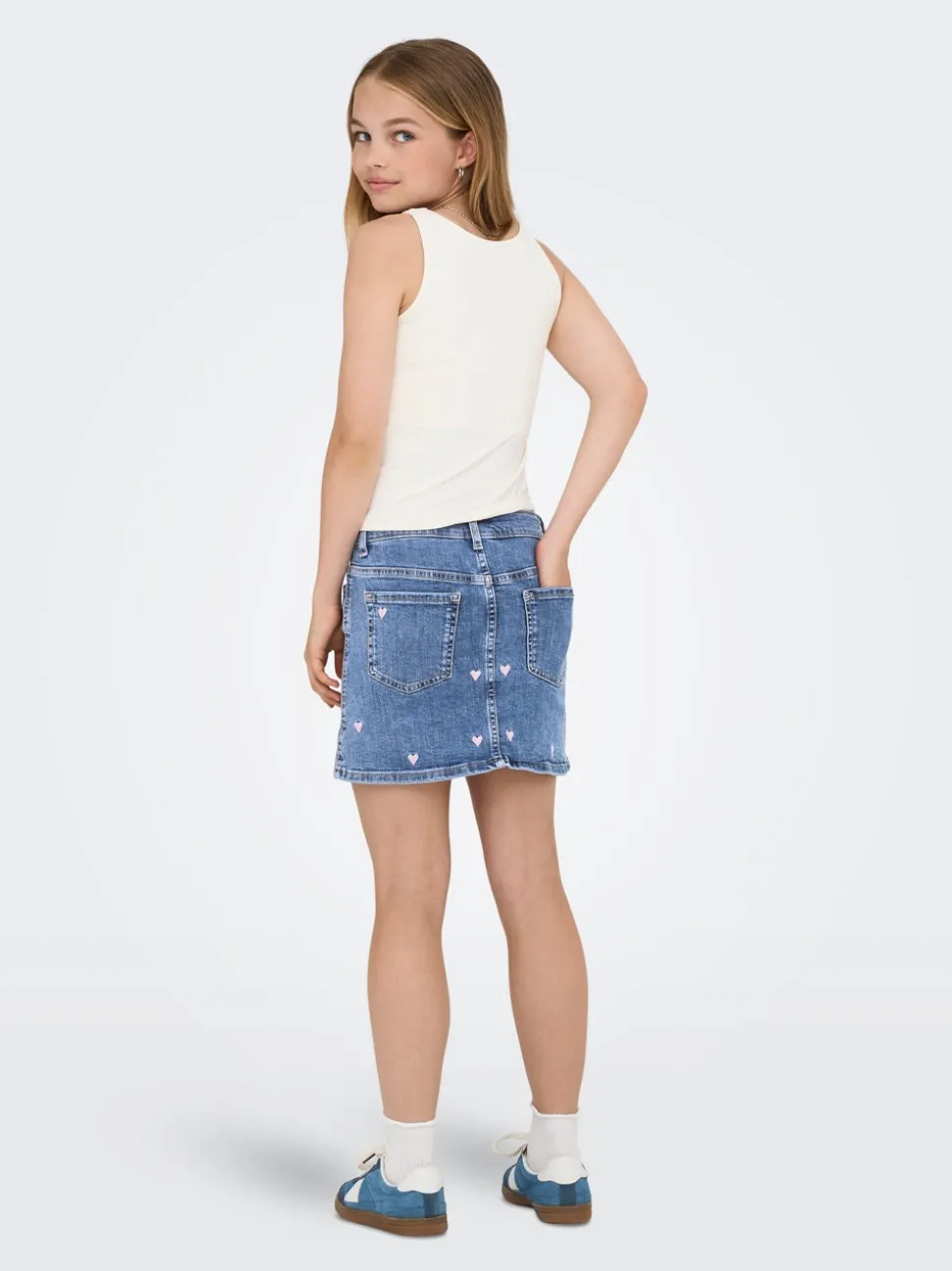 KOGHOXTON Denim Jeanskjol Kort kjol