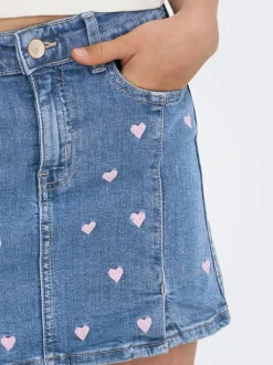 KOGHOXTON Denim Jeanskjol Kort kjol