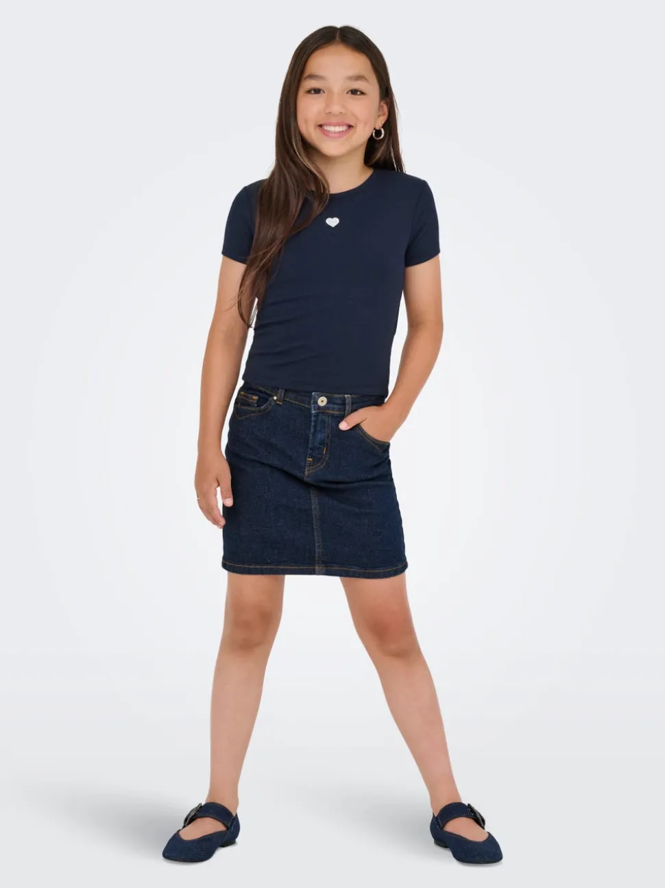 KOGJUICY Denim Jeanskjol Kort kjol