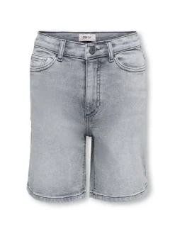 -KOGJUICY Hög midja Normal passform Denimshorts