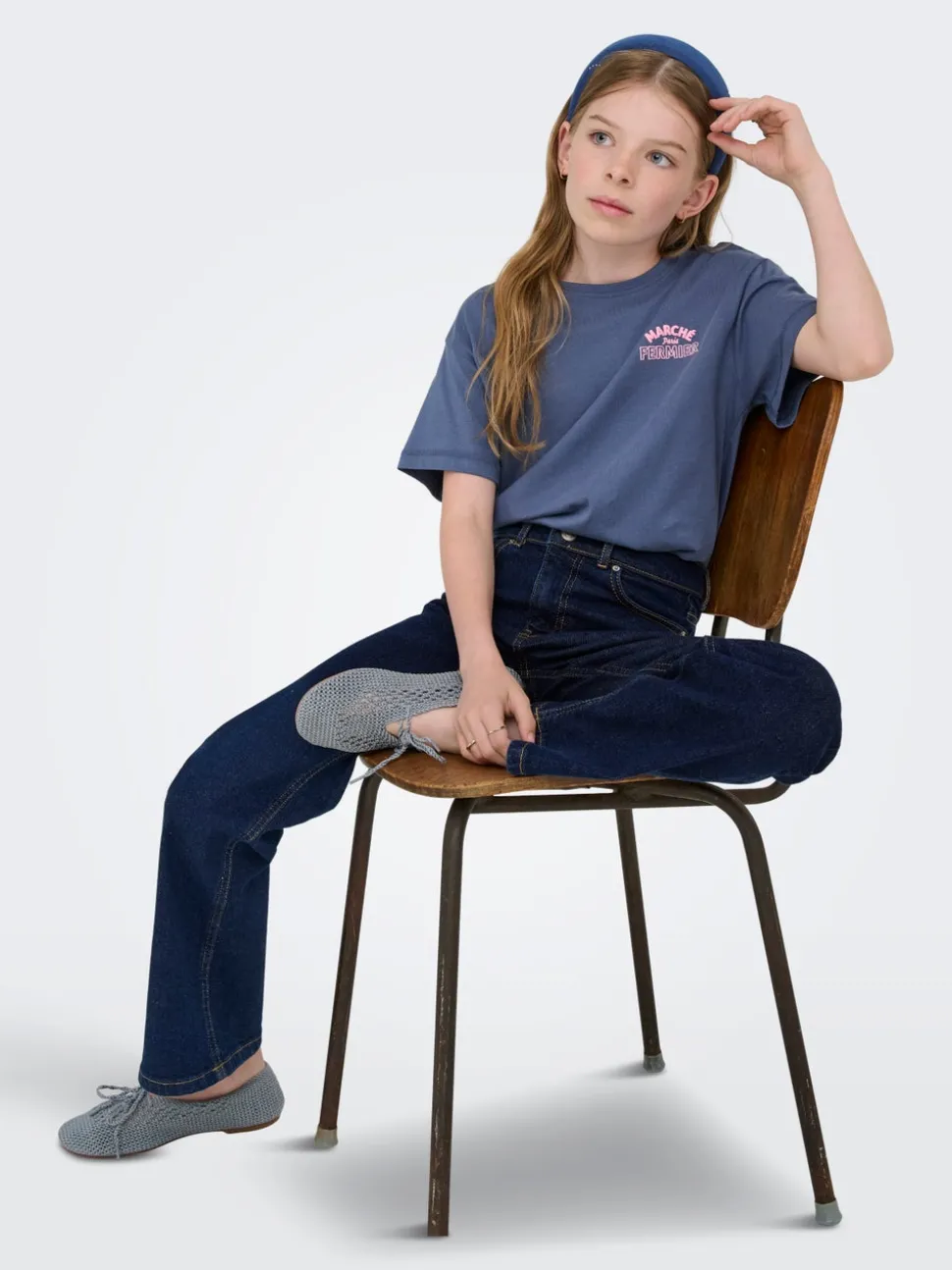 KOGJUICY Medelhög midja Vida ben Jeans