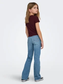 KOGLAOLA Hög midja Utsvängd passform Jeans