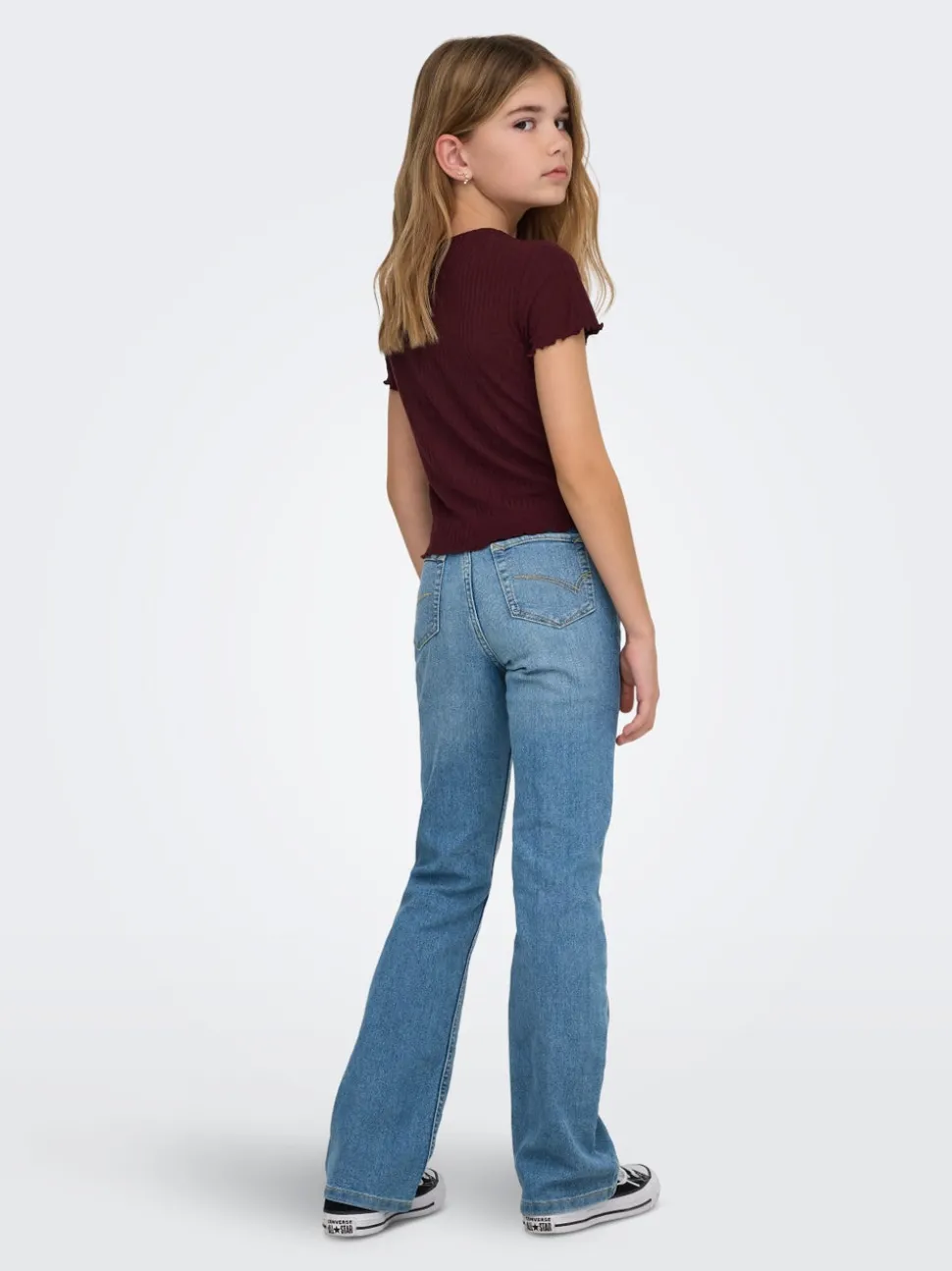 KOGLAOLA Hög midja Utsvängd passform Jeans