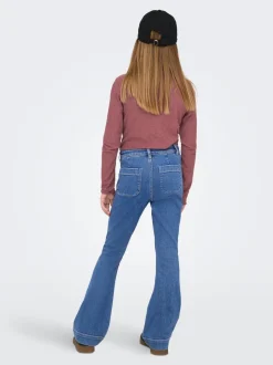 KOGMADISON Hög midja Utsvängd passform Jeans