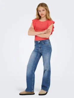 KOGMADISON Medelhög midja Vida ben Jeans