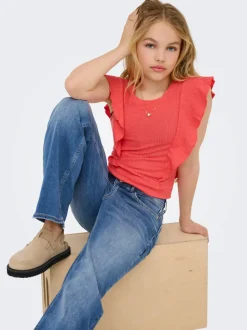KOGMADISON Medelhög midja Vida ben Jeans