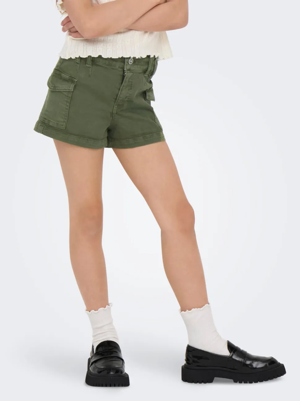 KOGMISSOURI Hög midja Normal passform Shorts