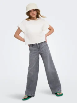 KOGNEW Medelhög midja Vida ben Jeans