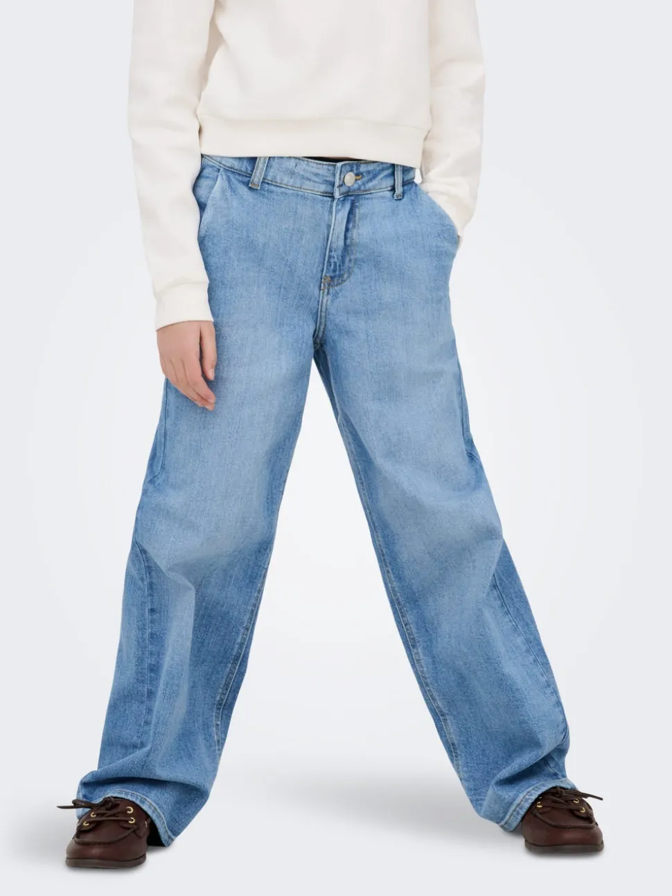 KOGPALMA Medelhög midja Vida ben Jeans