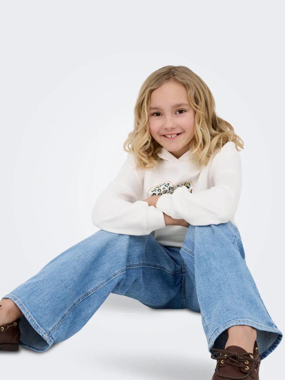 KOGPALMA Medelhög midja Vida ben Jeans