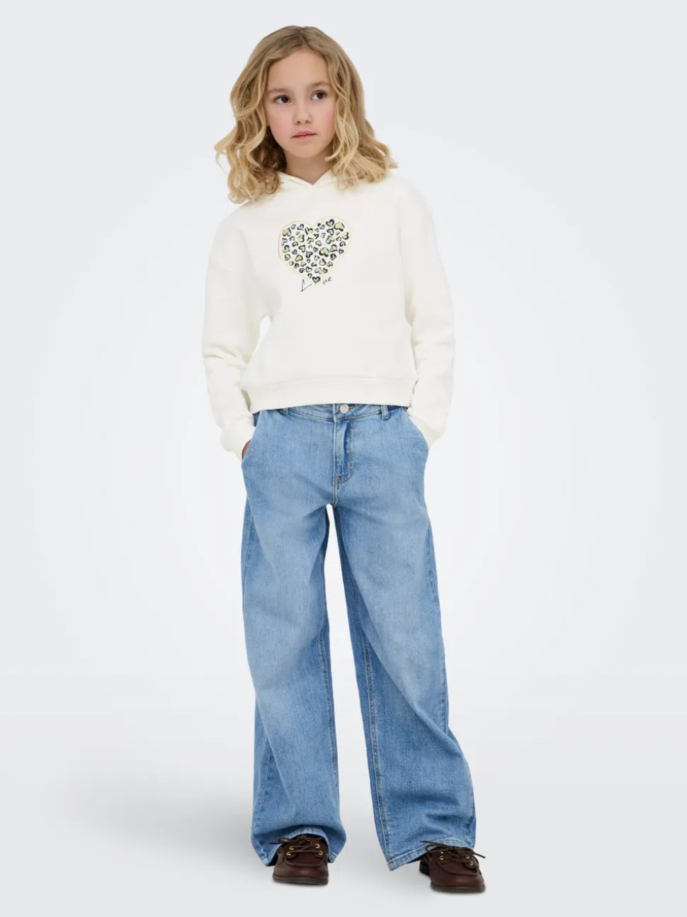 KOGPALMA Medelhög midja Vida ben Jeans