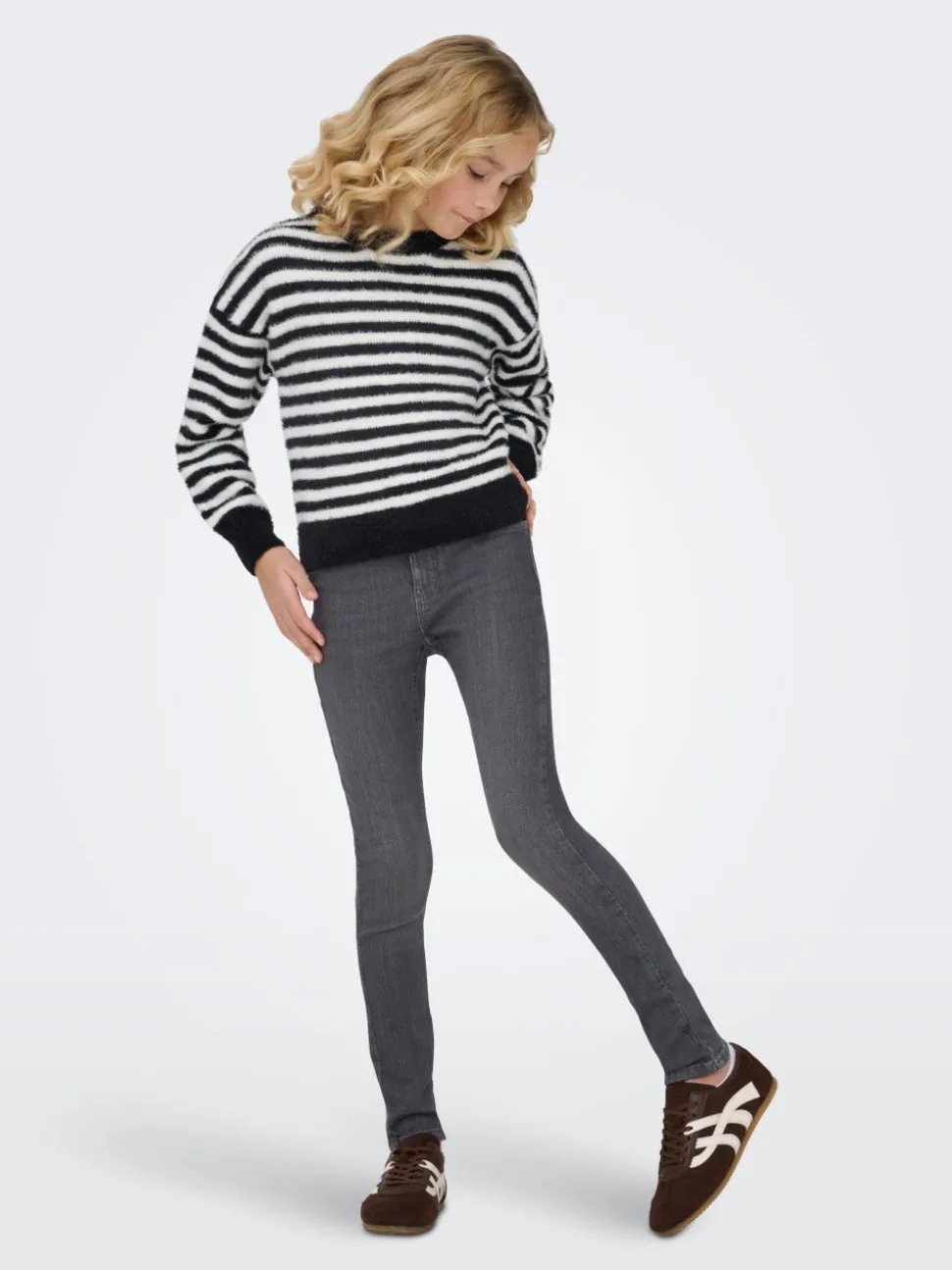 KOGRAIN Medelhög midja Skinny Fit Ankellängd Jeans