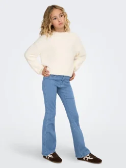 KOGRAIN Medelhög midja Utsvängd passform Jeans