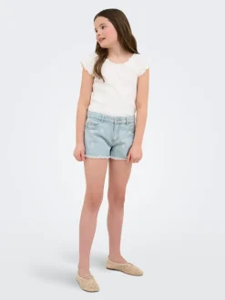 KOGROBYN Lös passform Denimshorts