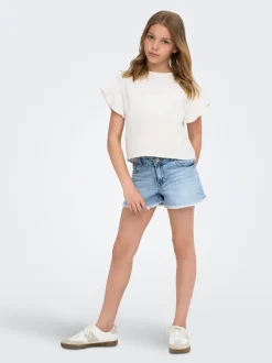KOGROBYN Rak passform Denimshorts