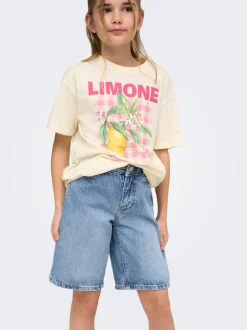 KOGSONNY Hög midja Normal passform Denimshorts