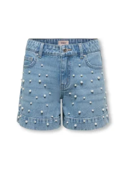KOGVERA Medelhög midja Normal passform Denimshorts