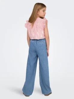KOGYASMIN Medelhög midja Vida ben Jeans