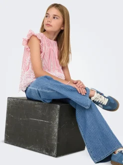 KOGYASMIN Medelhög midja Vida ben Jeans